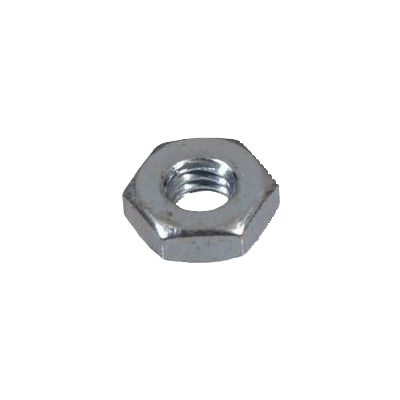 6FNMSZ 6-40 UNF MACHINE SCREW NUT ZINC PLATED